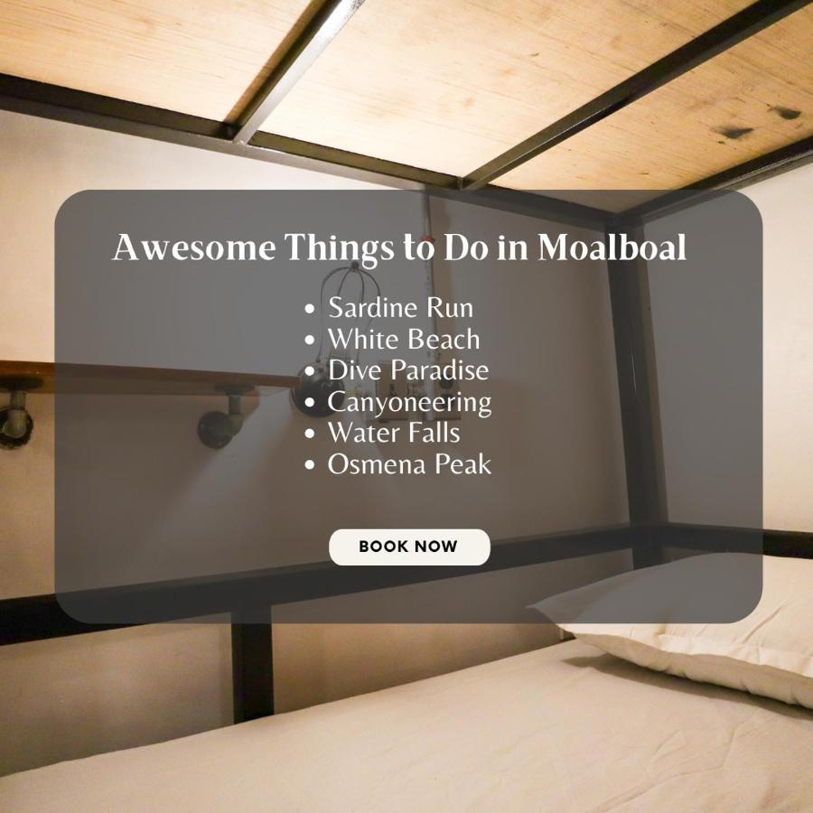 Ocean Breeze Hostel By Daily Sweet Moalboal Luaran gambar